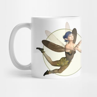 Flying fairy faerie elf dragonfly wings Mug